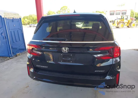 2025 Honda Odyssey Sport-L from USA, damaged, VIN 5FNRL6H73SB052021